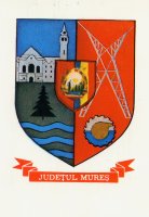 QSL 1988: Wappen Landkreis Mureș/Mieresch